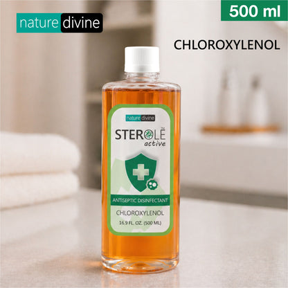Sterole Active Chloroxylenol Based Antiseptic Disinfectant Liquid and Surface Cleaner 500 ml - Dettol Alternative