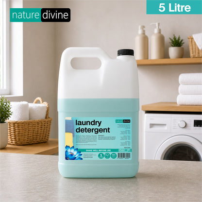 Nature Divine Liquid Laundry Detergent 5 Litre