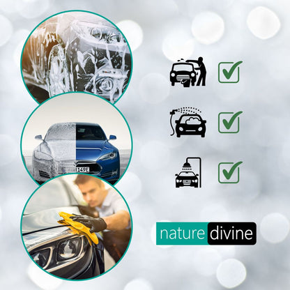 5 Litre (5000 ml) Nature Divine Concentrated Premium Car Wash Shampoo