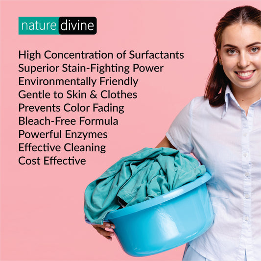 Nature Divine Liquid Laundry Detergent 5 Litre