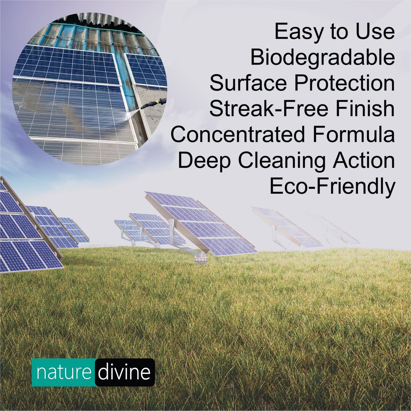 Solar Panel Cleaning Concentrated Shampoo 5 Litre