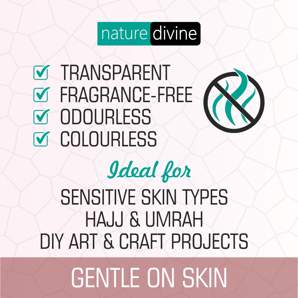 5 Litre Nature Divine Antibacterial, Unscented, Fragrance-free, Hand Wash, Body Wash Liquid for Hajj, Umrah and Sensitive Skin