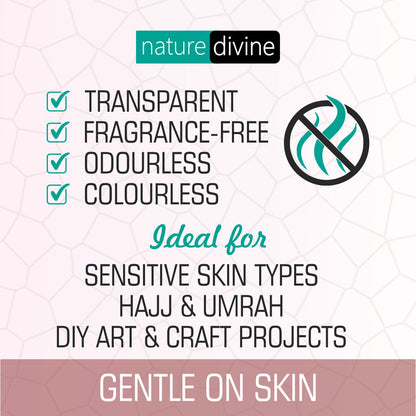 5 Litre Nature Divine Antibacterial, Unscented, Fragrance-free, Hand Wash, Body Wash Liquid for Hajj, Umrah and Sensitive Skin